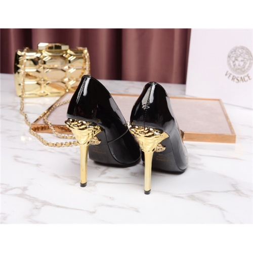 Replica Versace High-Heeled Shoes For Women #528444 $80.00 USD for Wholesale