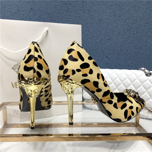 Replica Versace High-Heeled Shoes For Women #528468 $80.00 USD for Wholesale