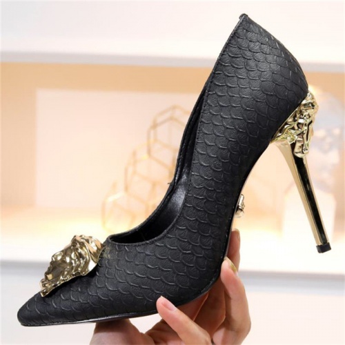 Replica Versace High-Heeled Shoes For Women #528469 $80.00 USD for Wholesale