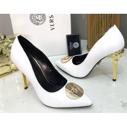 Versace High-Heeled Shoes For Women #528472