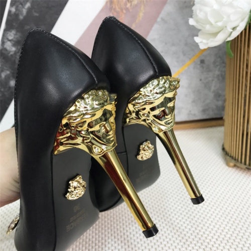 Replica Versace High-Heeled Shoes For Women #528491 $85.00 USD for Wholesale