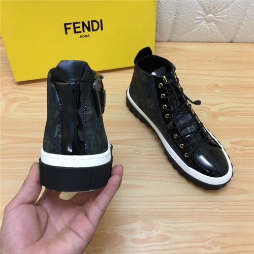 Replica Fendi High Tops Casual Shoes For Men #528515 $76.00 USD for Wholesale