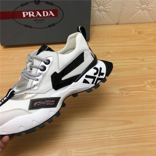 Replica Prada Casual Shoes For Men #528590 $80.00 USD for Wholesale