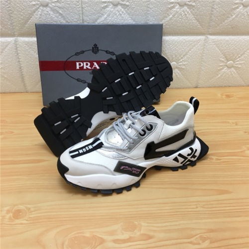 Replica Prada Casual Shoes For Men #528590 $80.00 USD for Wholesale