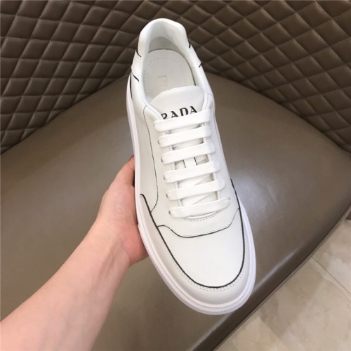 Replica Prada Casual Shoes For Men #528598 $80.00 USD for Wholesale