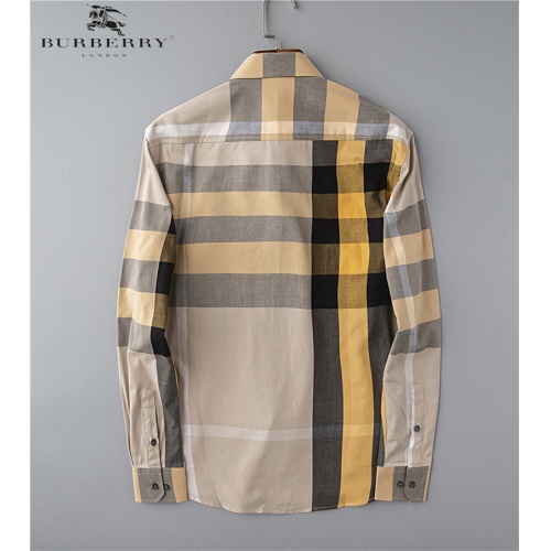 Replica Burberry Shirts Long Sleeved For Men #528749 $38.00 USD for Wholesale