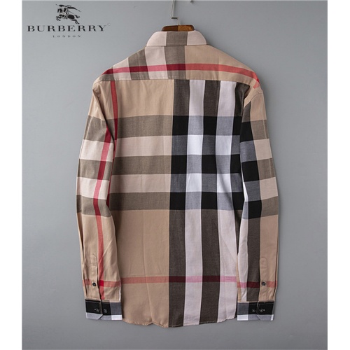 Replica Burberry Shirts Long Sleeved For Men #528752 $38.00 USD for Wholesale