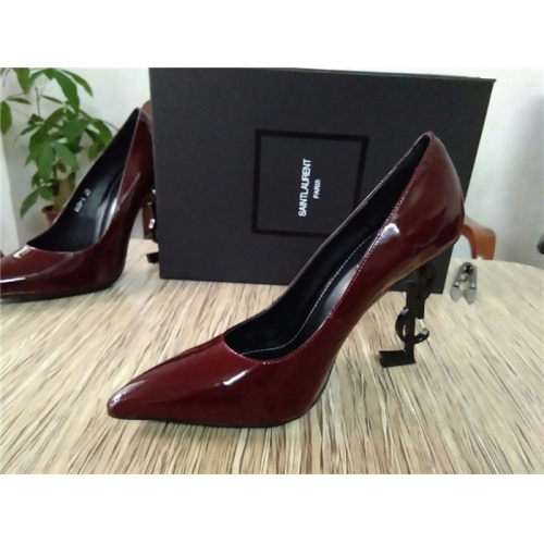 Yves Saint Laurent YSL High-Heeled Shoes For Women #528755 $88.00 USD, Wholesale Replica Yves Saint Laurent YSL High-Heeled Shoes