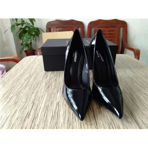 Replica Yves Saint Laurent YSL High-Heeled Shoes For Women #528756 $88.00 USD for Wholesale