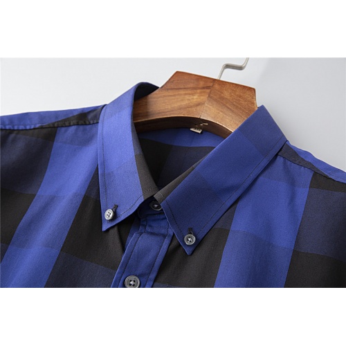 Replica Burberry Shirts Long Sleeved For Men #528758 $38.00 USD for Wholesale
