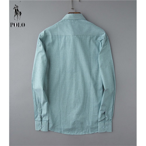 Replica Ralph Lauren Polo Shirts Long Sleeved For Men #528761 $36.00 USD for Wholesale