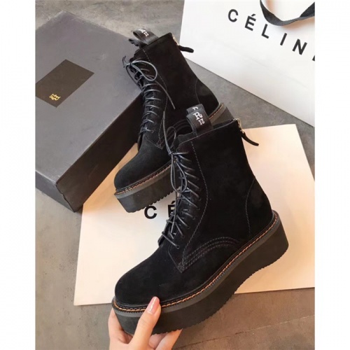 Replica Celine Boots For Women #528815 $92.00 USD for Wholesale