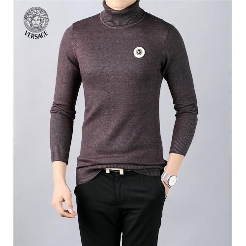 Versace Sweaters Long Sleeved For Men #528940 $43.00 USD, Wholesale Replica Versace Sweaters