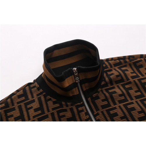 Replica Fendi Tracksuits Long Sleeved For Men #529435 $86.00 USD for Wholesale