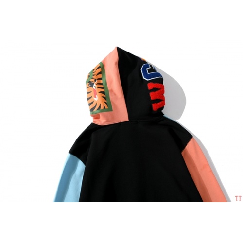 Replica Bape Hoodies Long Sleeved For Men #529737 $50.00 USD for Wholesale