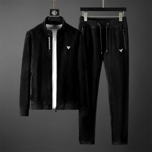 Armani Tracksuits Long Sleeved For Men #529929 $99.00 USD, Wholesale Replica Armani Tracksuits