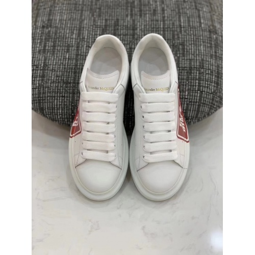 Replica Alexander McQueen Casual Shoes For Women #530062 $92.00 USD for Wholesale
