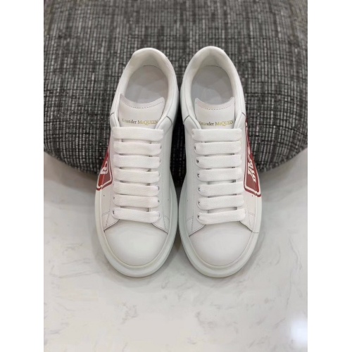 Replica Alexander McQueen Casual Shoes For Women #530063 $92.00 USD for Wholesale