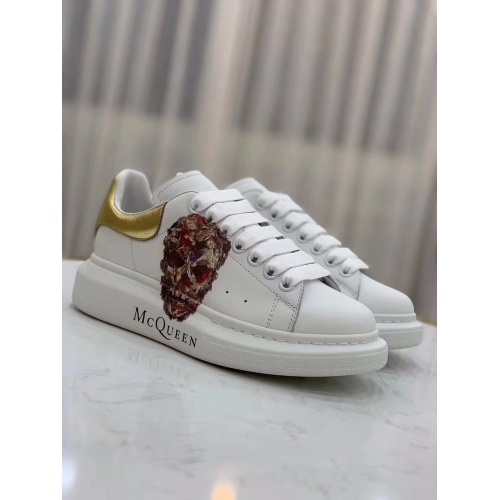 Replica Alexander McQueen Casual Shoes For Women #530064 $92.00 USD for Wholesale