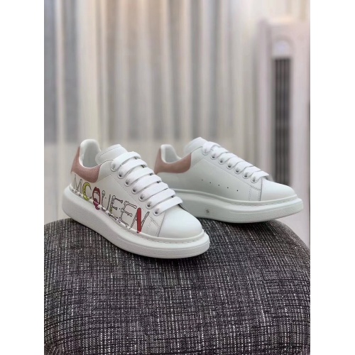 Replica Alexander McQueen Casual Shoes For Women #530066 $92.00 USD for Wholesale