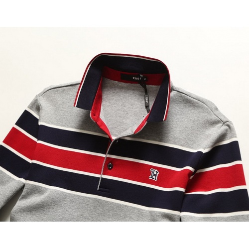 Replica Tommy Hilfiger TH T-Shirts Long Sleeved For Men #530636 $44.00 USD for Wholesale