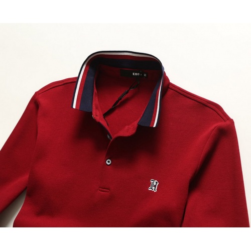 Replica Tommy Hilfiger TH T-Shirts Long Sleeved For Men #530639 $44.00 USD for Wholesale