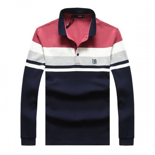 Tommy Hilfiger TH T-Shirts Long Sleeved For Men #530640 $44.00 USD, Wholesale Replica Tommy Hilfiger TH T-Shirts