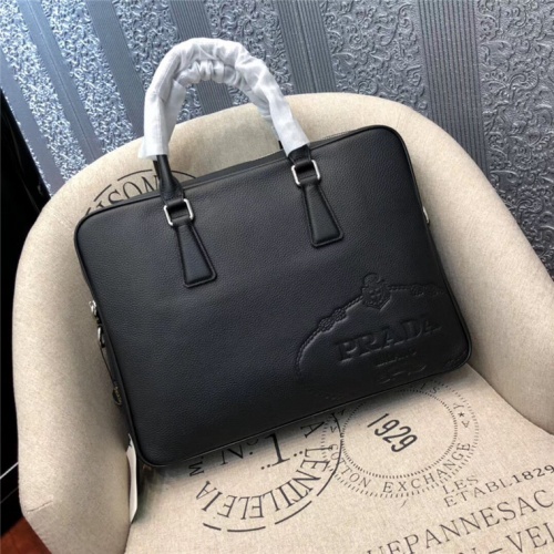 Replica Prada AAA Man Handbags #531181 $130.00 USD for Wholesale