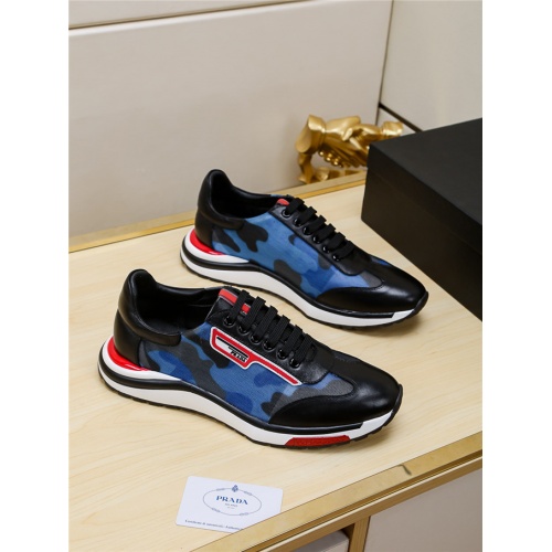 Replica Prada Casual Shoes For Men #531254 $76.00 USD for Wholesale
