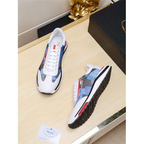 Replica Prada Casual Shoes For Men #531255 $76.00 USD for Wholesale