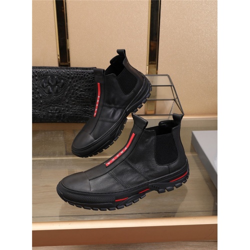 Prada Boots For Men #531260 $82.00 USD, Wholesale Replica Prada Boots