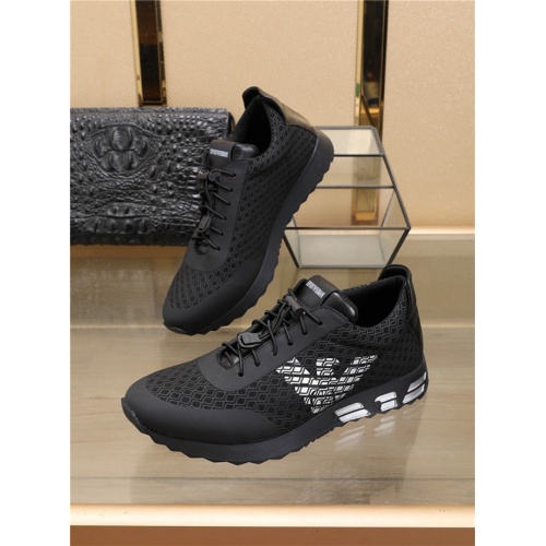 Armani Casual Shoes For Men #531292 $76.00 USD, Wholesale Replica Armani Casual Shoes
