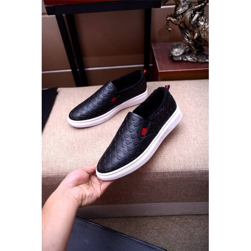 Armani Casual Shoes For Men #531304 $76.00 USD, Wholesale Replica Armani Casual Shoes