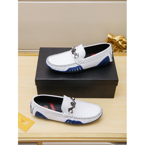 Armani Casual Shoes For Men #531308 $72.00 USD, Wholesale Replica Armani Casual Shoes