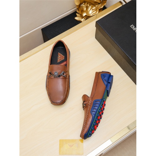 Replica Armani Casual Shoes For Men #531309 $72.00 USD for Wholesale