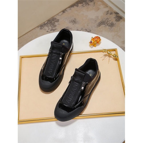 Replica Armani Casual Shoes For Men #531314 $80.00 USD for Wholesale