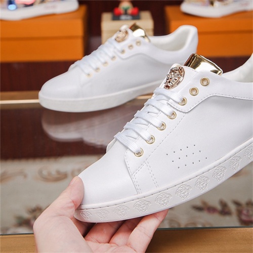 Replica Versace Casual Shoes For Men #531422 $76.00 USD for Wholesale