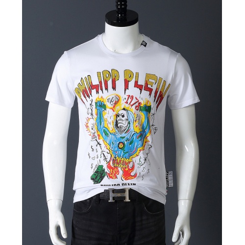 Philipp Plein PP T-Shirts Short Sleeved For Men #531516 $32.00 USD, Wholesale Replica Philipp Plein PP T-Shirts