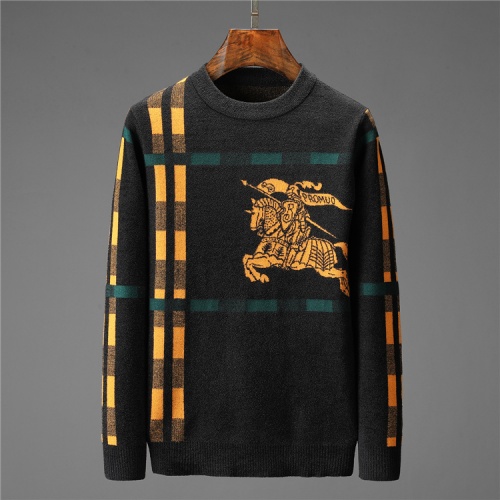 Burberry Sweaters Long Sleeved For Men #531946 $54.00 USD, Wholesale Replica Burberry Fashion Sweaters