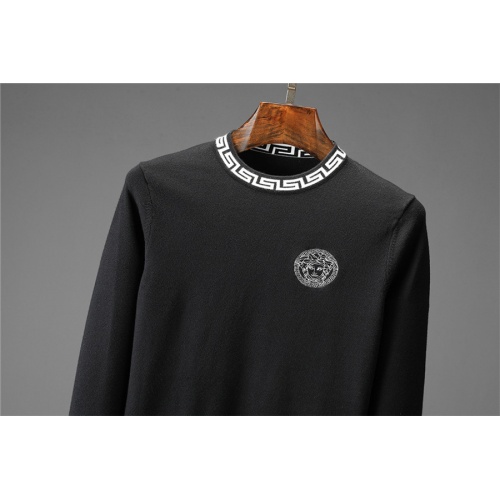 Replica Versace Sweaters Long Sleeved For Men #531952 $54.00 USD for Wholesale