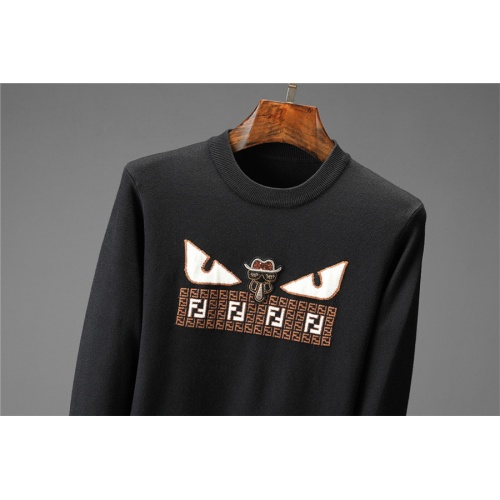 Replica Fendi Sweaters Long Sleeved For Men #531953 $54.00 USD for Wholesale