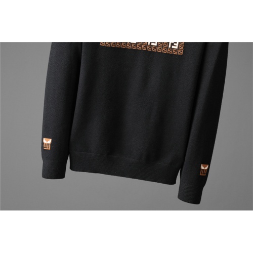 Replica Fendi Sweaters Long Sleeved For Men #531953 $54.00 USD for Wholesale