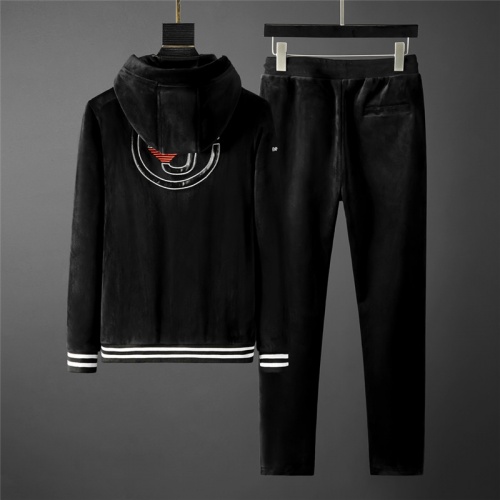 Replica Armani Tracksuits Long Sleeved For Men #531972 $99.00 USD for Wholesale