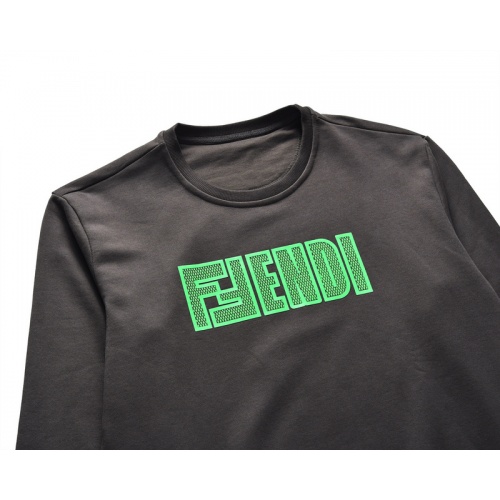 Replica Fendi Hoodies Long Sleeved For Men #532026 $48.00 USD for Wholesale