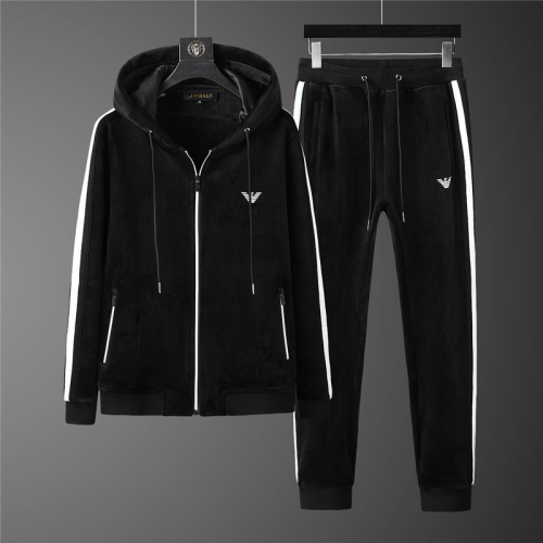 Armani Tracksuits Long Sleeved For Men #532034 $102.00 USD, Wholesale Replica Armani Tracksuits
