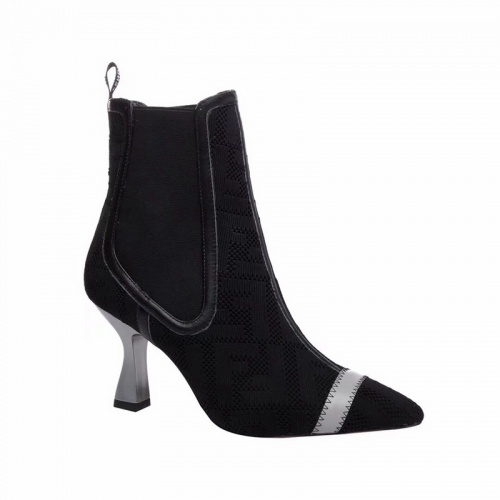 Replica Fendi Fashion Boots For Women #532289 $102.00 USD for Wholesale