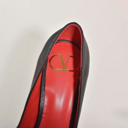 Replica Valentino High-Heeled Shoes For Women #532295 $80.00 USD for Wholesale