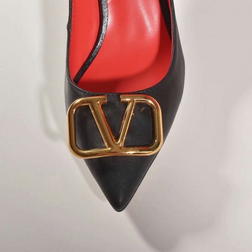 Replica Valentino High-Heeled Shoes For Women #532295 $80.00 USD for Wholesale
