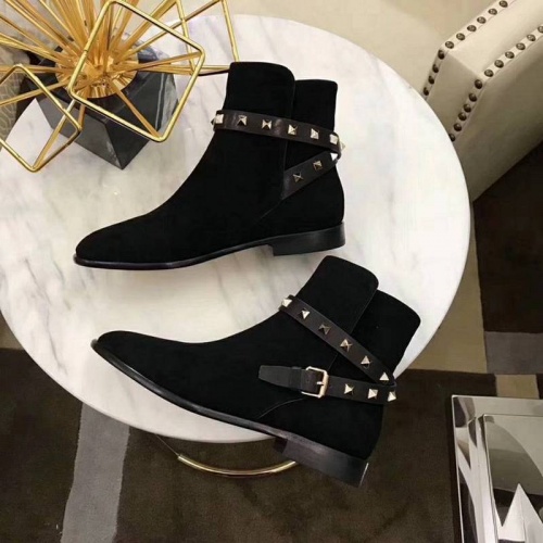 Replica Valentino Boots For Women #532319 $85.00 USD for Wholesale