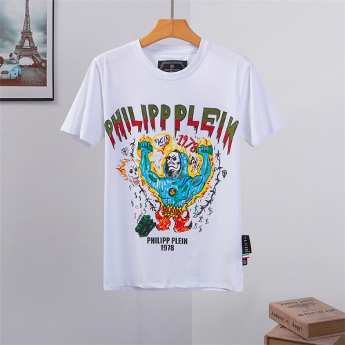 Philipp Plein PP T-Shirts Short Sleeved For Men #532445 $29.00 USD, Wholesale Replica Philipp Plein PP T-Shirts